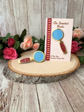 Nancy Drew Magnifying Glass Soft Enamel Pin