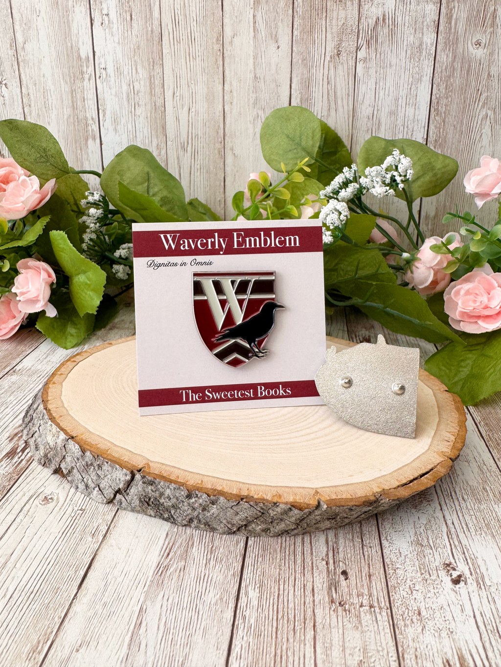 Waverly Emblem Soft Enamel Pin | Nancy Drew Warnings at Waverly Academy