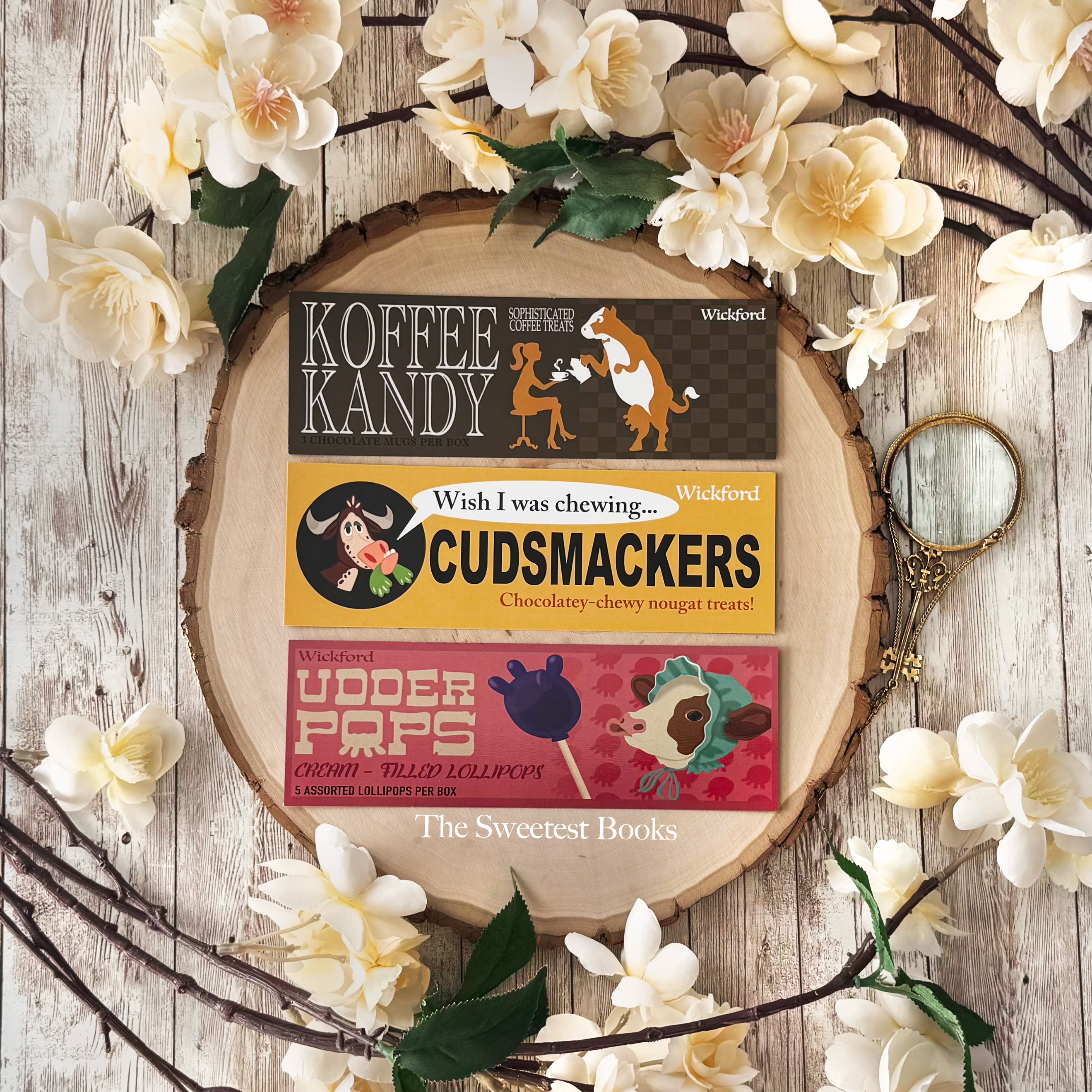 Wickford Candies Bookmarks | Nancy Drew Trail of the Twister