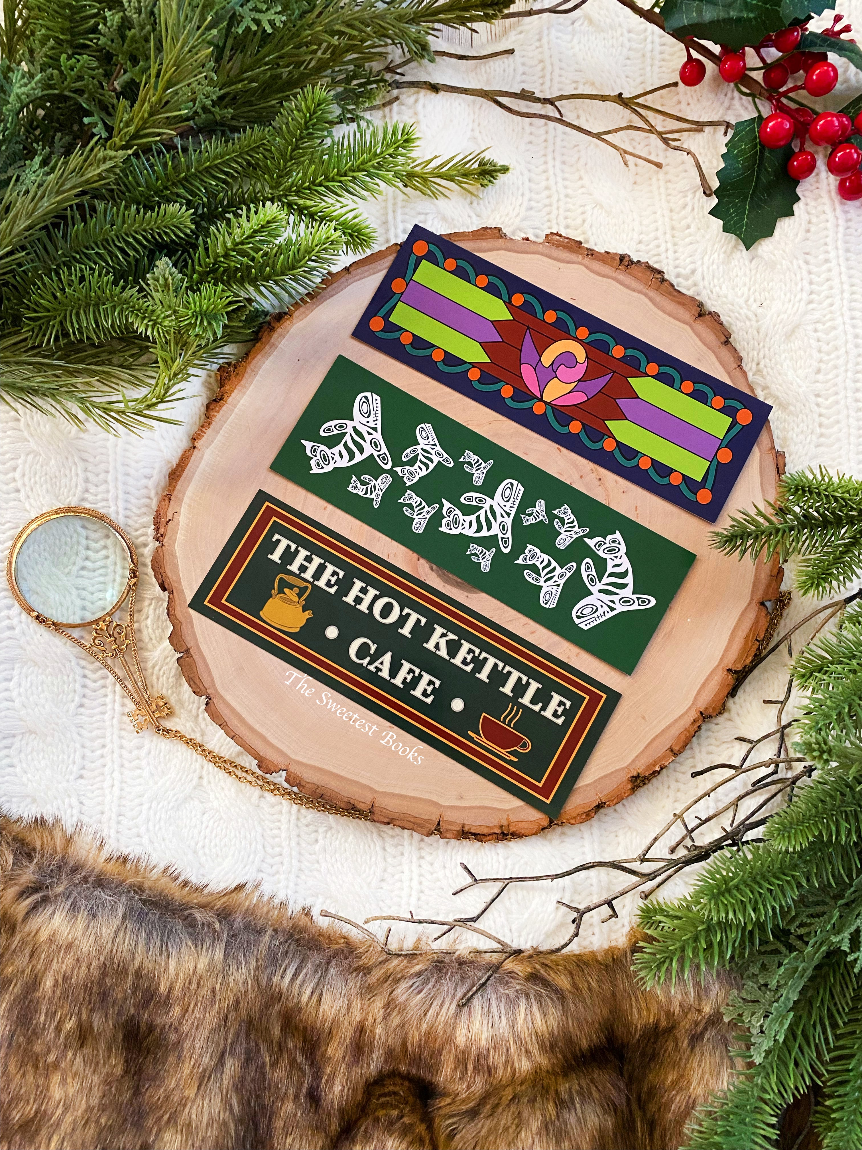 Hot Kettle Cafe Bookmarks | Nancy Drew Danger on Deception Island