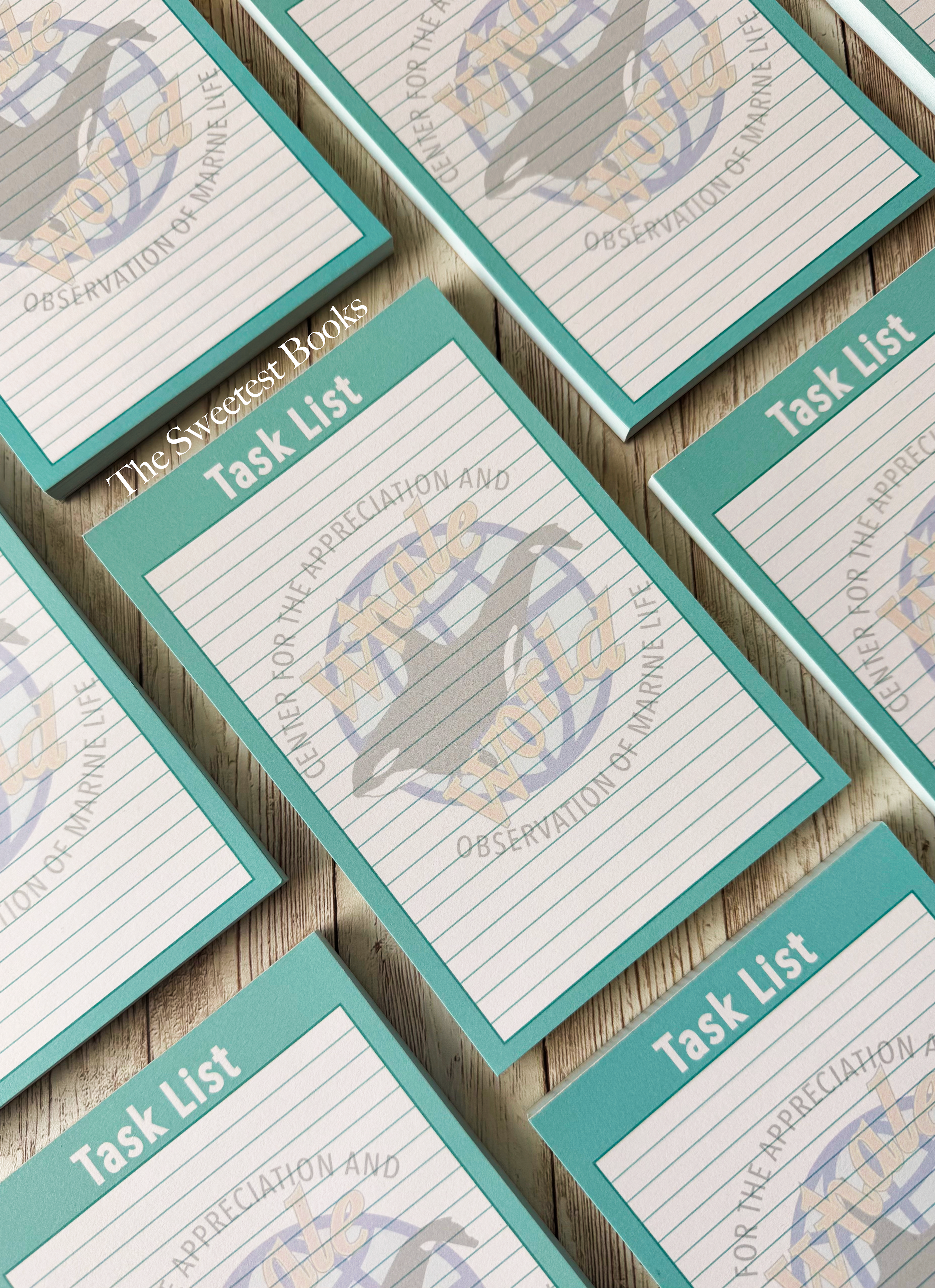 Whale World Notepad | Nancy Drew Danger on Deception Island