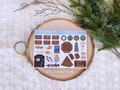 Icicle Creek Lodge Sticker Sheets | Nancy Drew The White Wolf of Icicle Creek