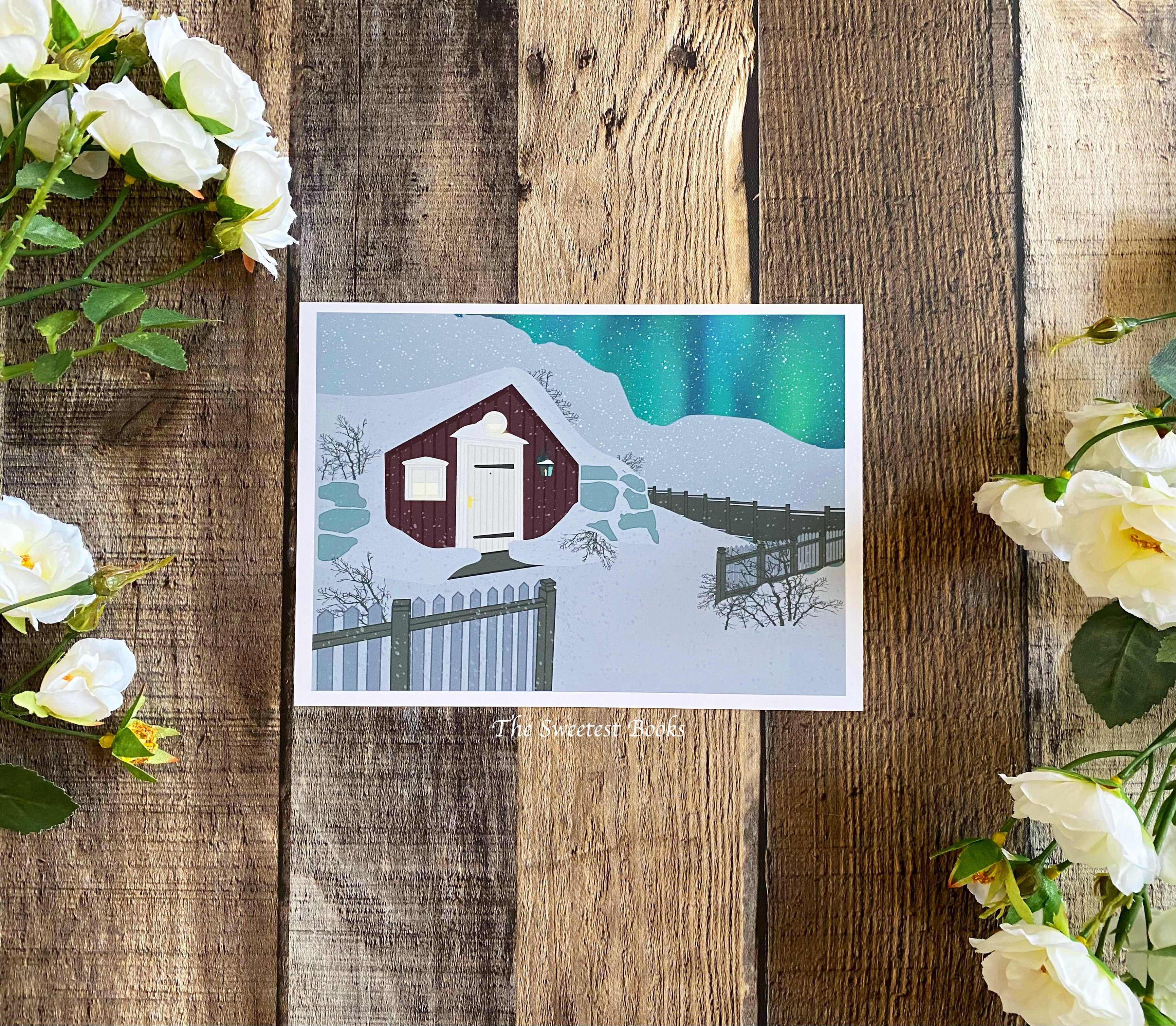 Magnus's Cabin Art Print | Nancy Drew Sea of Darkness