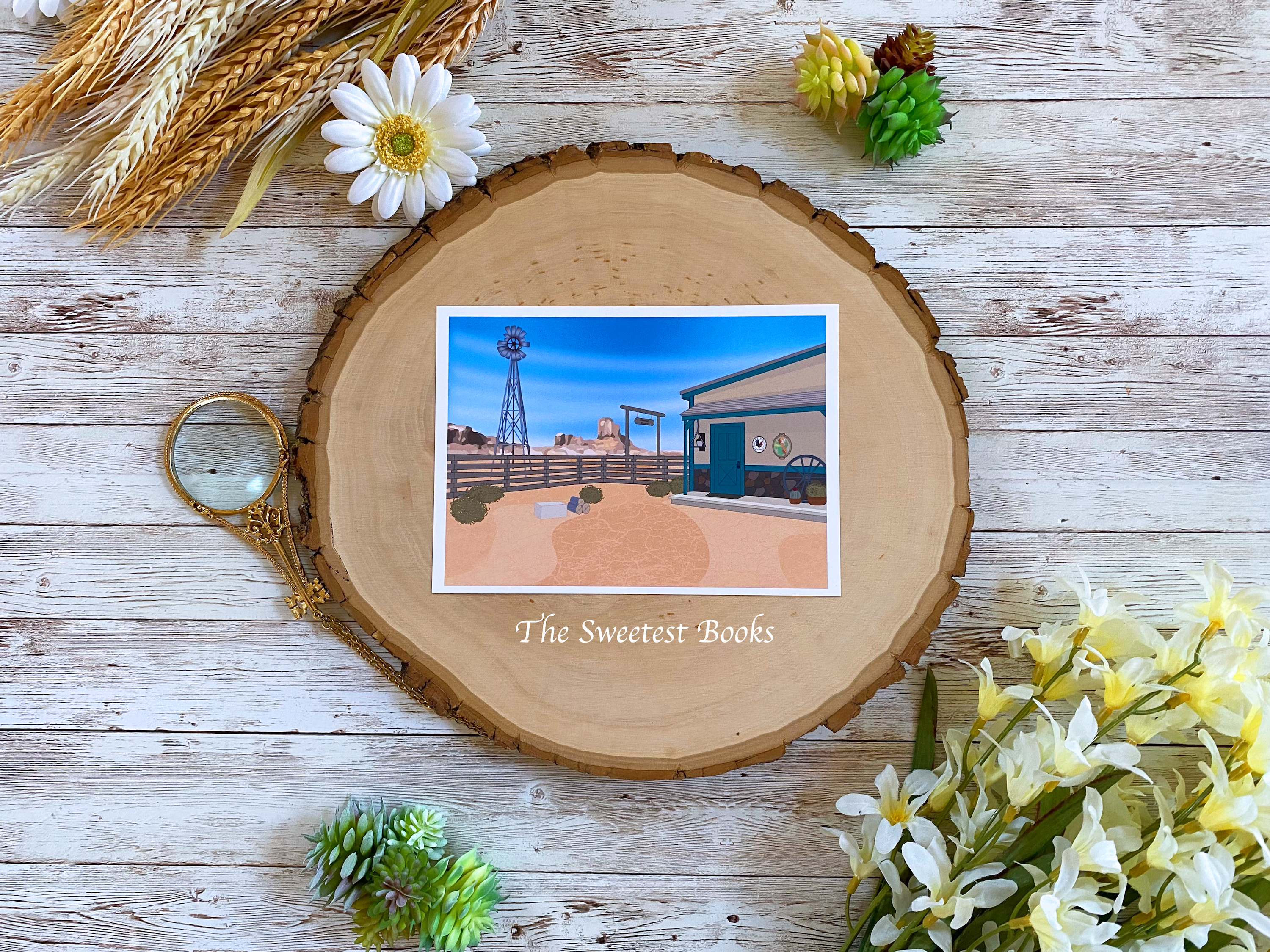 Shadow Ranch Art Print | Nancy Drew The Secret of Shadow Ranch