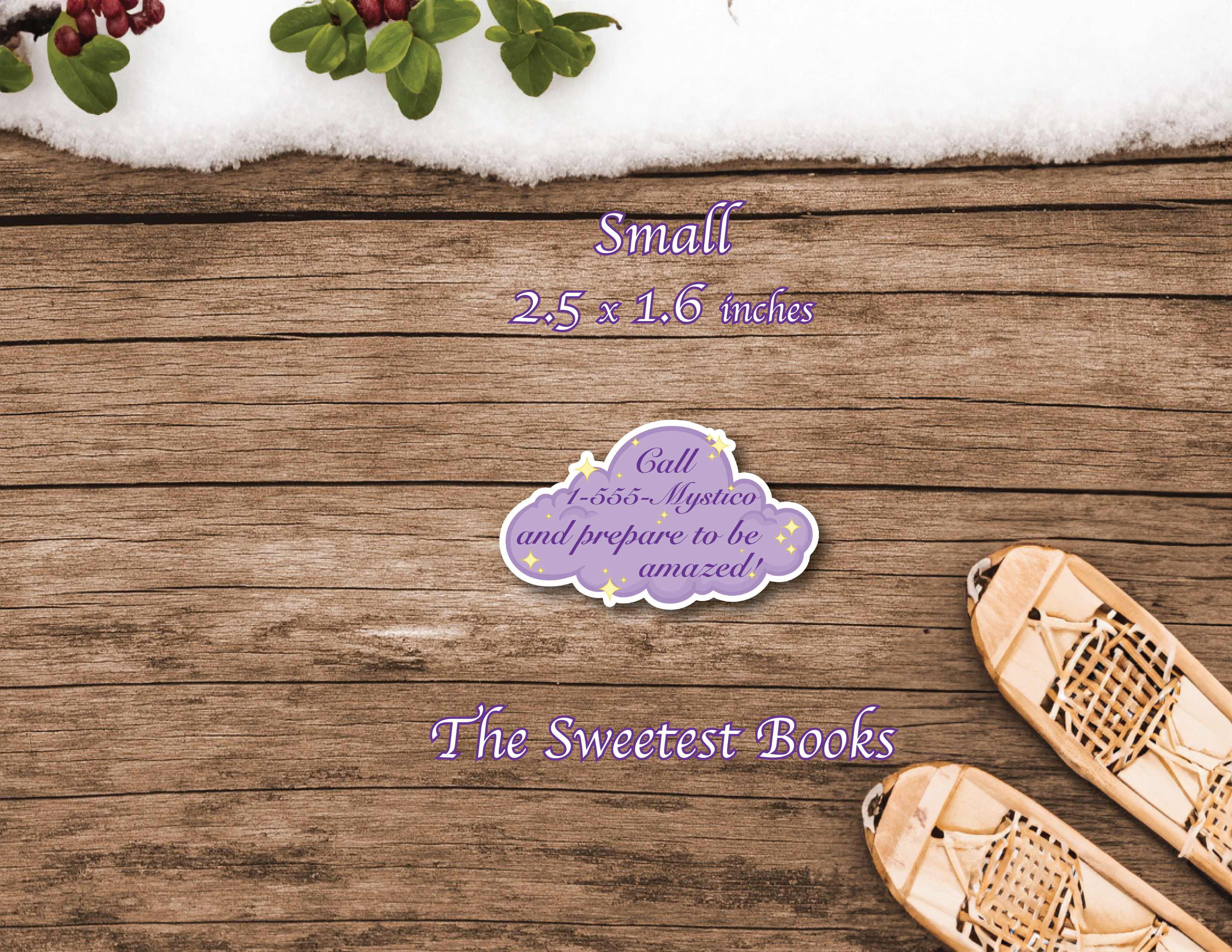 Mystico the Magnificent Sticker | Nancy Drew The White Wolf of Icicle Creek