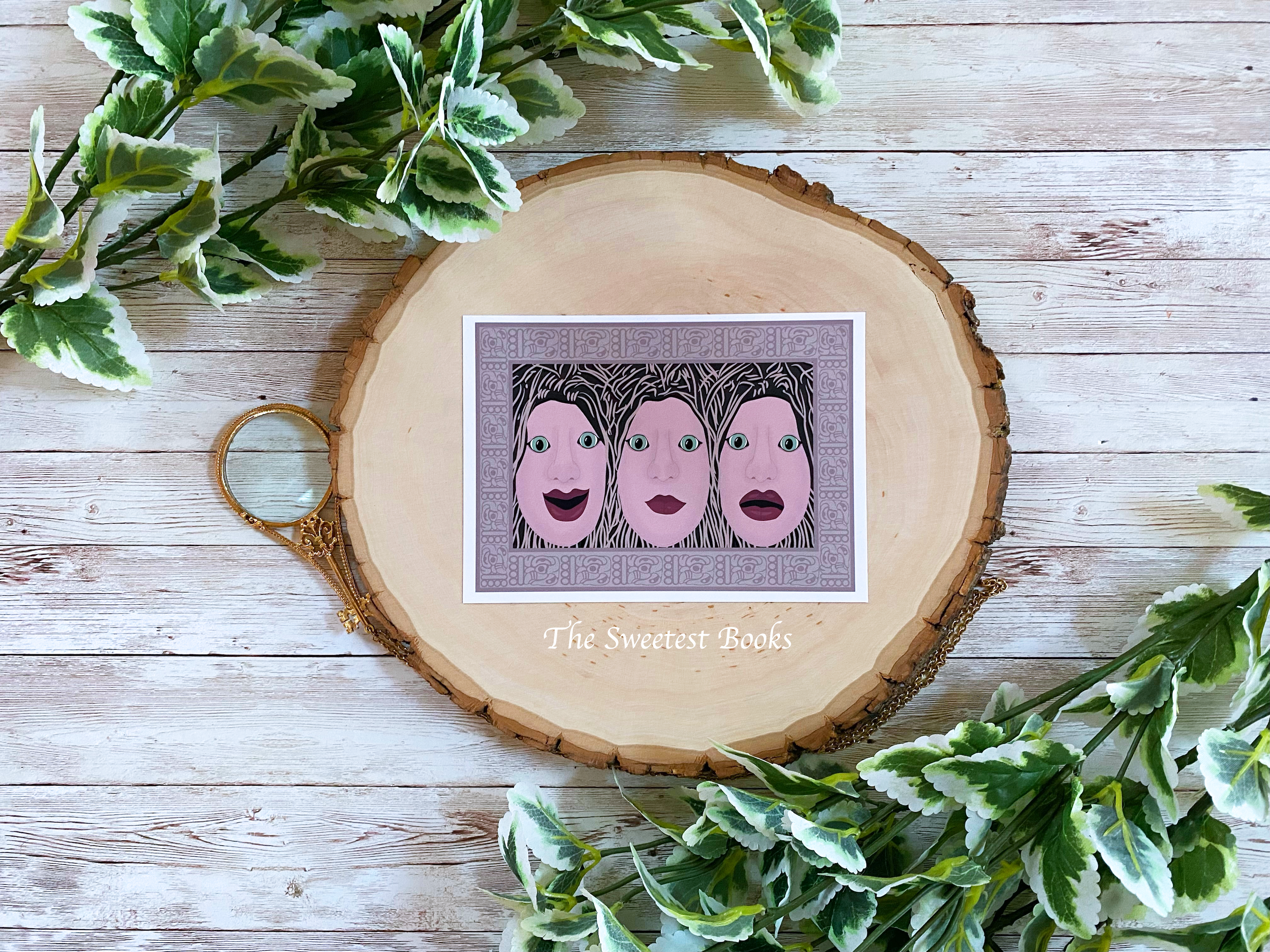 Mayan Puzzle Box Art Print | Nancy Drew Secret of the Scarlet Hand