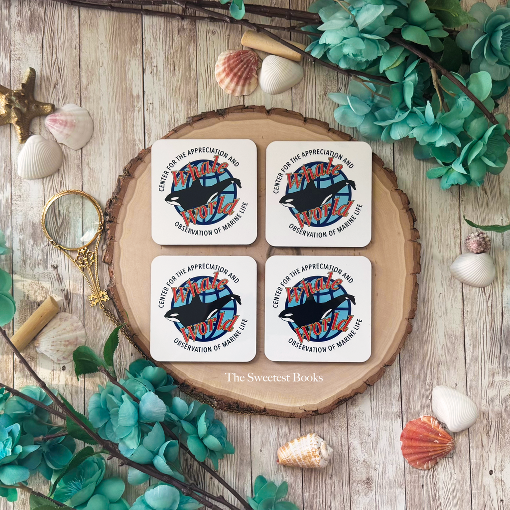 Whale World Coaster Set | Nancy Drew Danger on Deception Island
