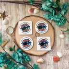 Whale World Coaster Set | Nancy Drew Danger on Deception Island