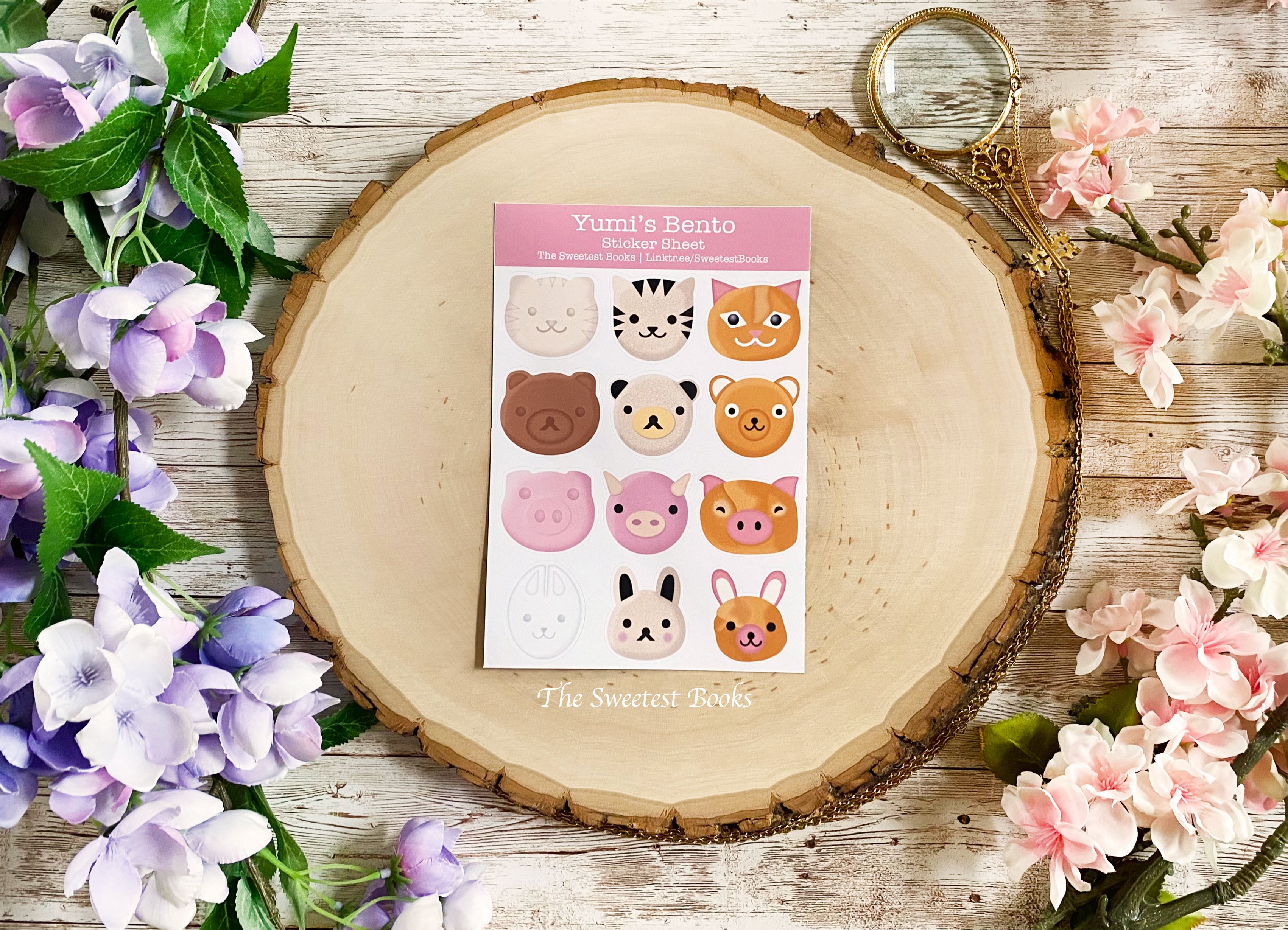 Yumi's Bento Sticker Sheets | Nancy Drew Shadow at the Water's Edge