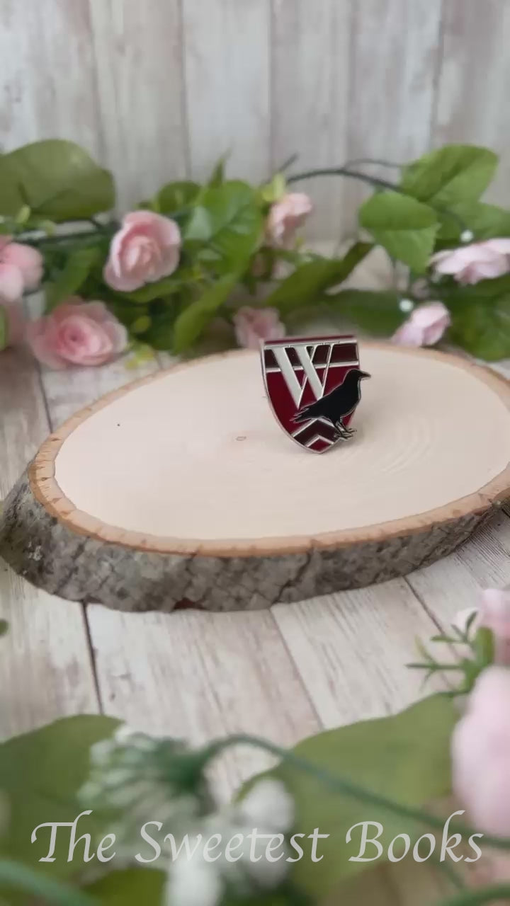 Waverly Emblem Soft Enamel Pin | Nancy Drew Warnings at Waverly Academy